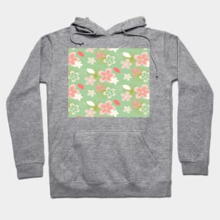 butterflies and flowers Hoodie